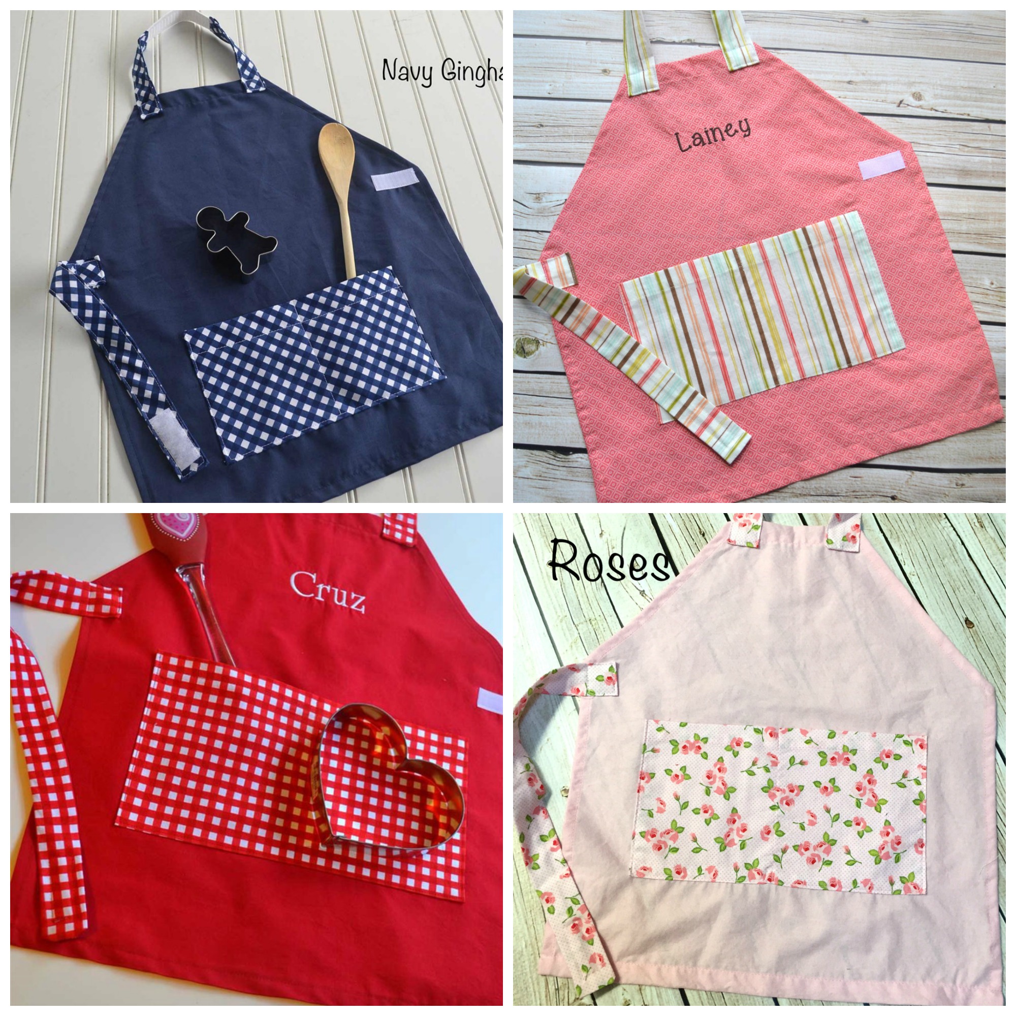 Cute Personalized Aprons for Girls & Boys! – Christian Homemaking