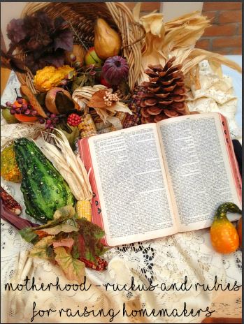 Tips for an Inspirational Thanksgiving and Christmas – Raising Homemakers